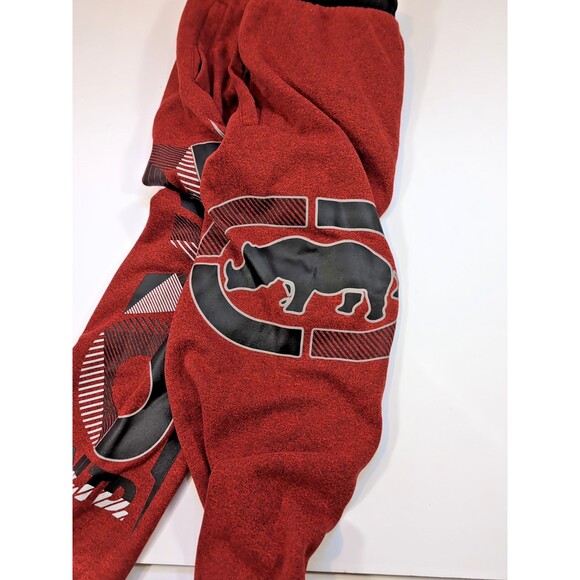 Ecko Unlimited Sweatpants Adult Large Red Unltd Sweats Pants Rap Hip Hop Mens - Picture 4 of 10